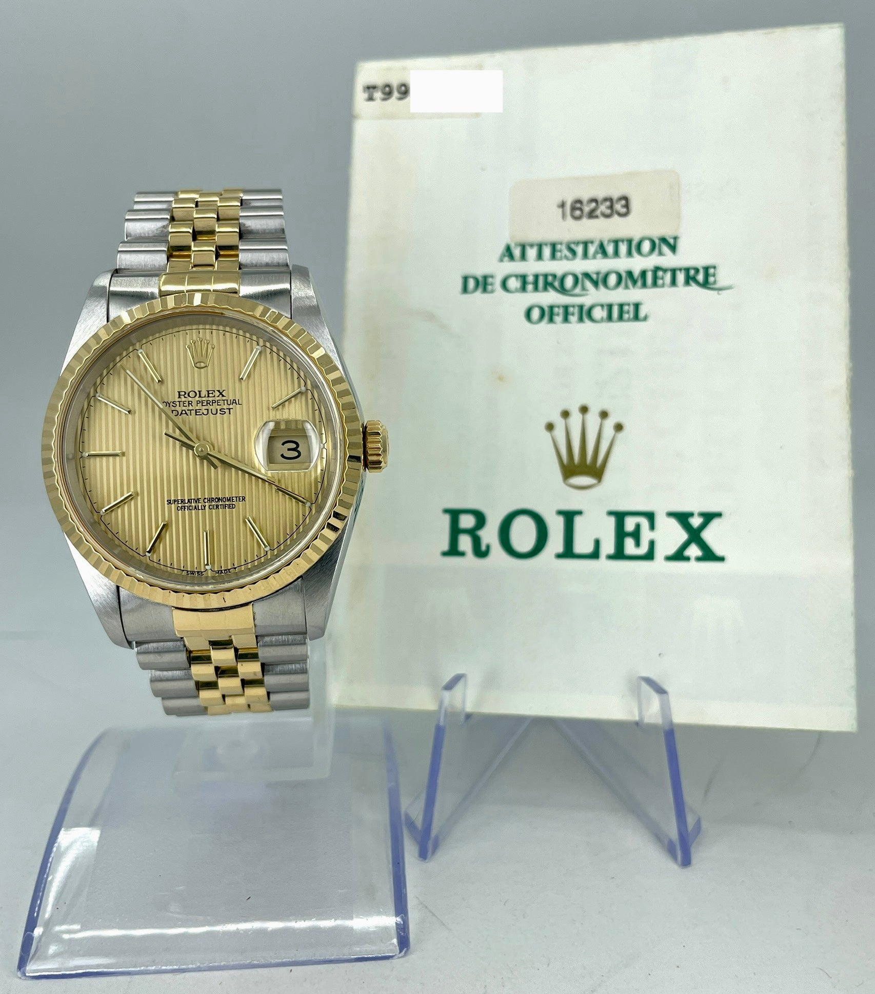 Rolex Datejust 36 Tapestry Dial - VTC Watches