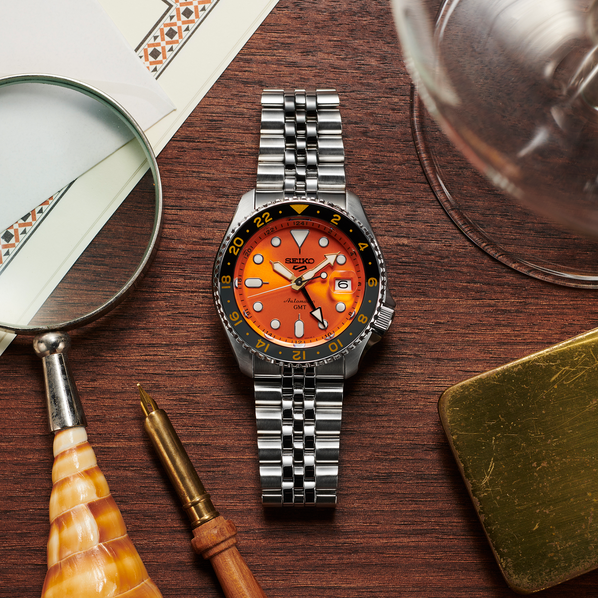 Seiko 5 GMT SSK005 - VTC Watches