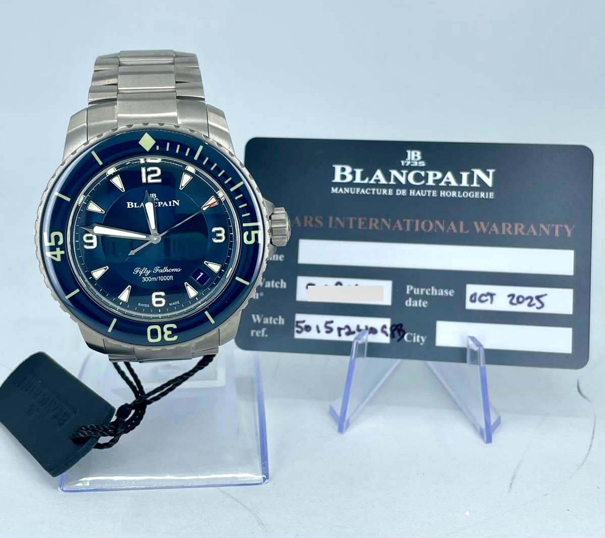 BLANCPAIN  Fifty Fathoms Automatique