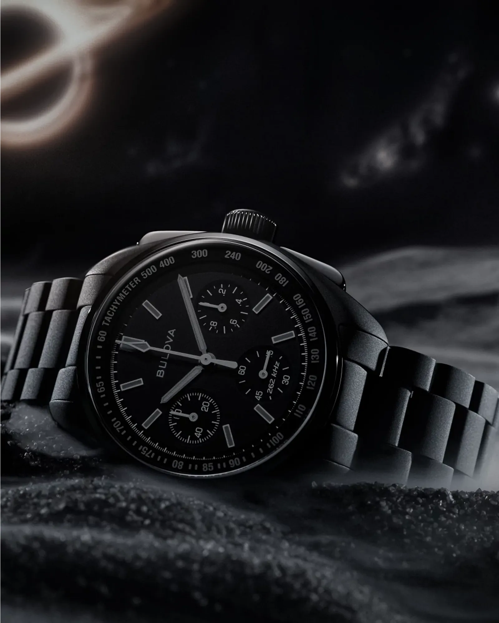 Bulova Lunar Pilot Black Hole 98A335 - VTC Watches