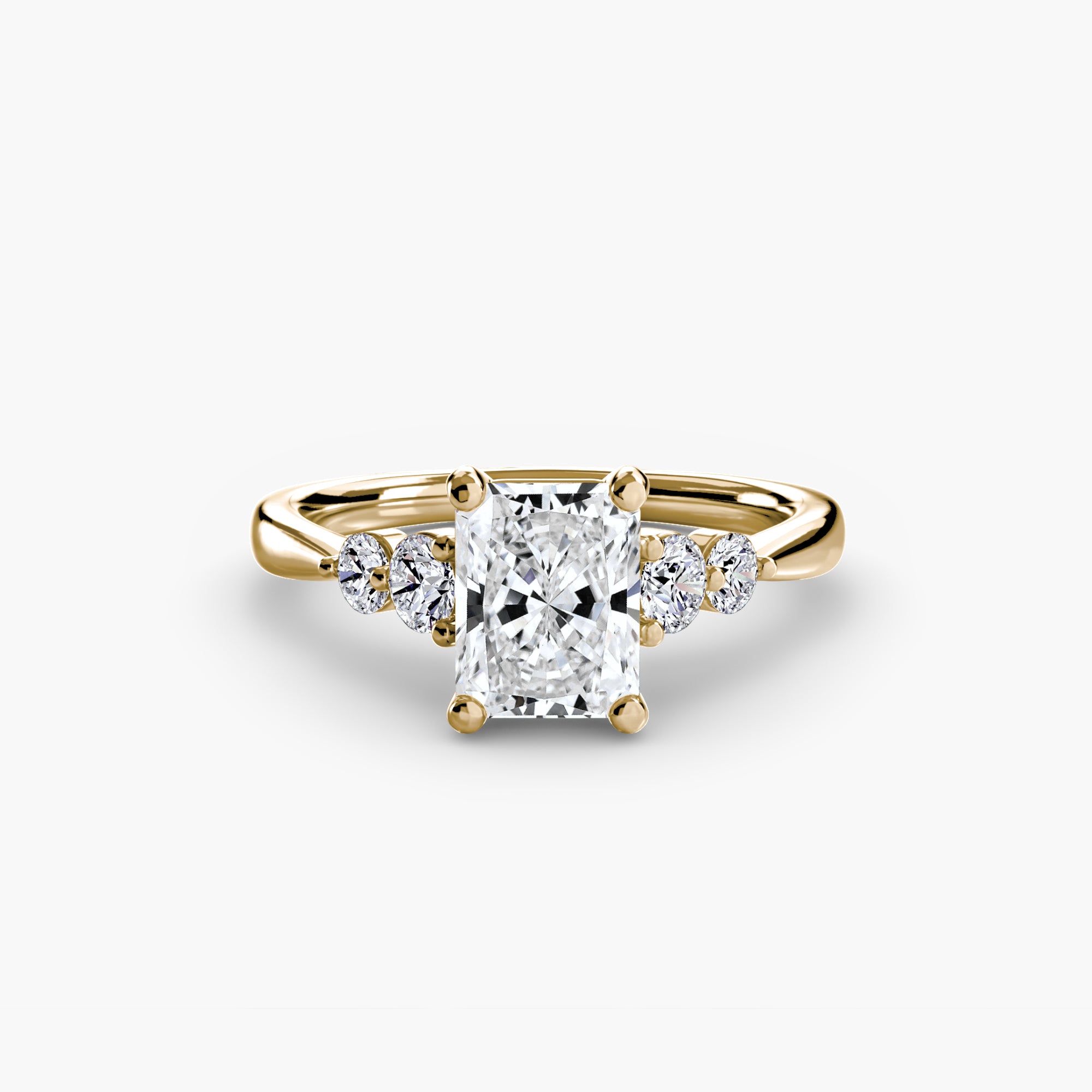 Solitaire with Shoulder Accents 2 - VTC Watches