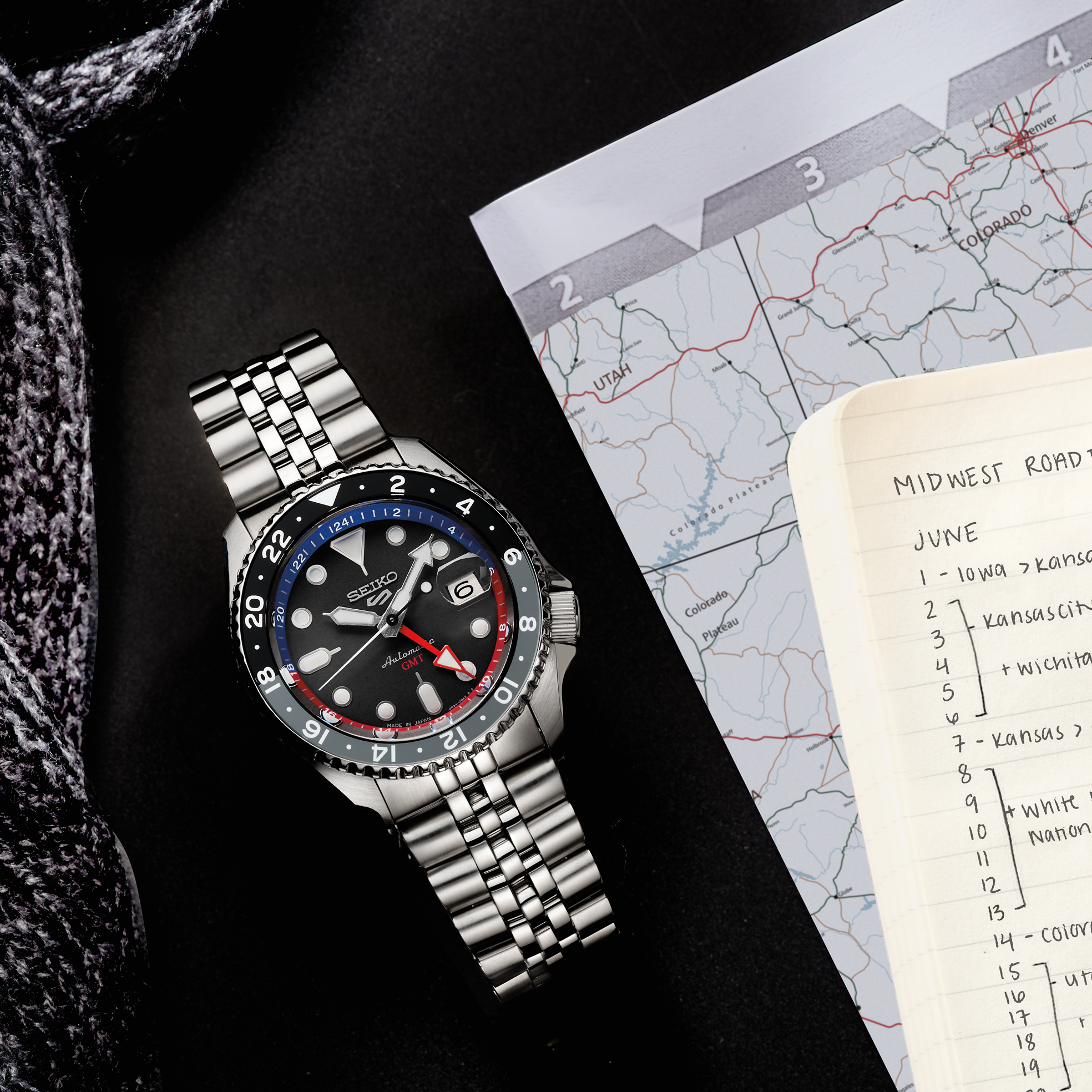 Seiko 5 GMT SSK019 - VTC Watches